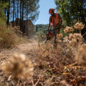débroussaillage forestier sainte-croix