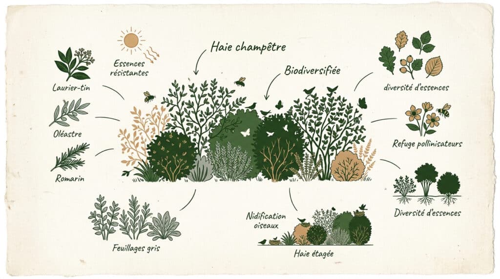 plantation de haie en PACA