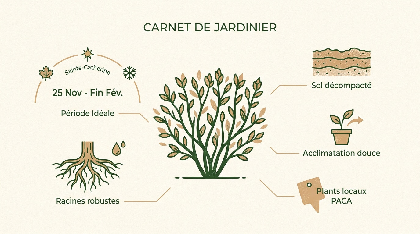 Conseils techniques pour la plantation d'une haie en région méditerranéenne